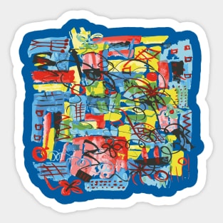 abstraction Sticker